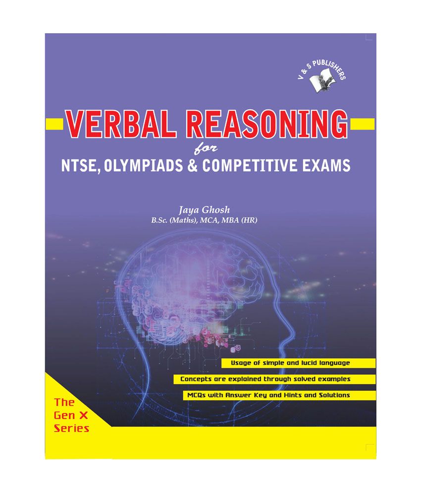     			Verbal Reasoning -For NTSE,olympiads & competitive exams