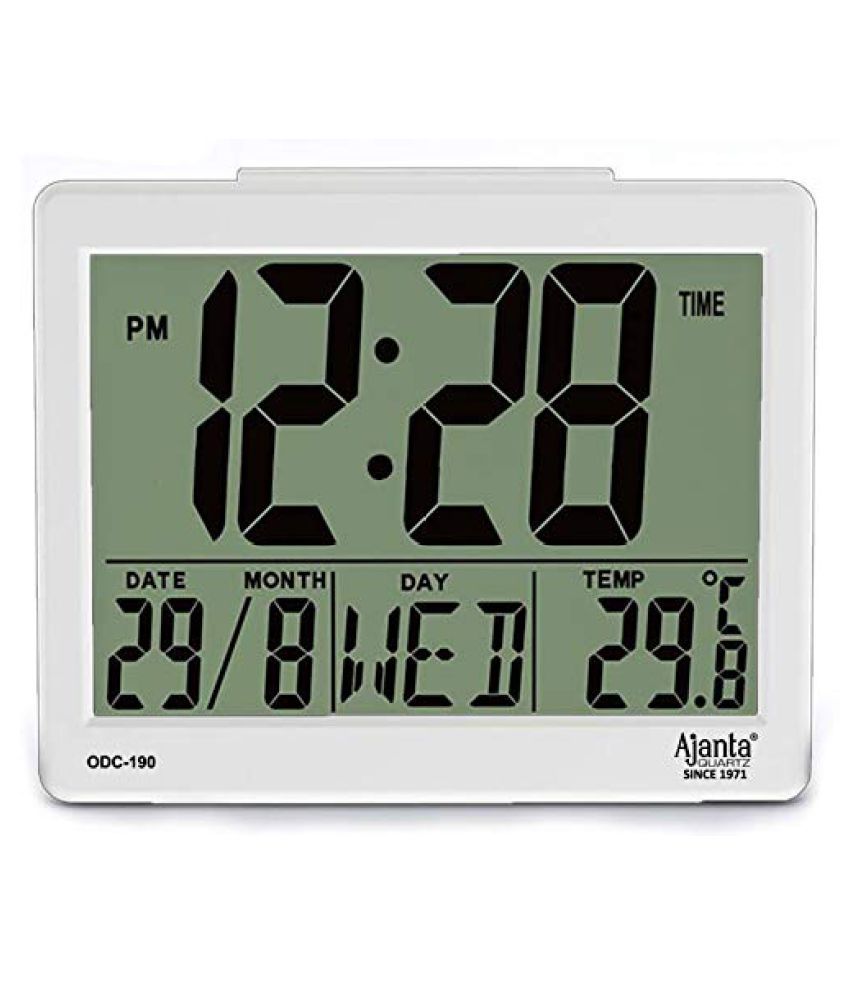 Ajanta Square Digital Wall Clock ( 4 x 6 cm ) Buy Ajanta Square