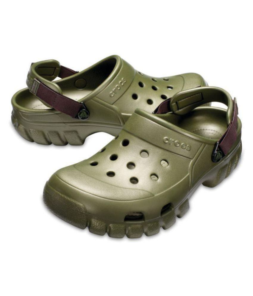  Crocs  Green  Croslite Floater Sandals  Buy Crocs  Green  