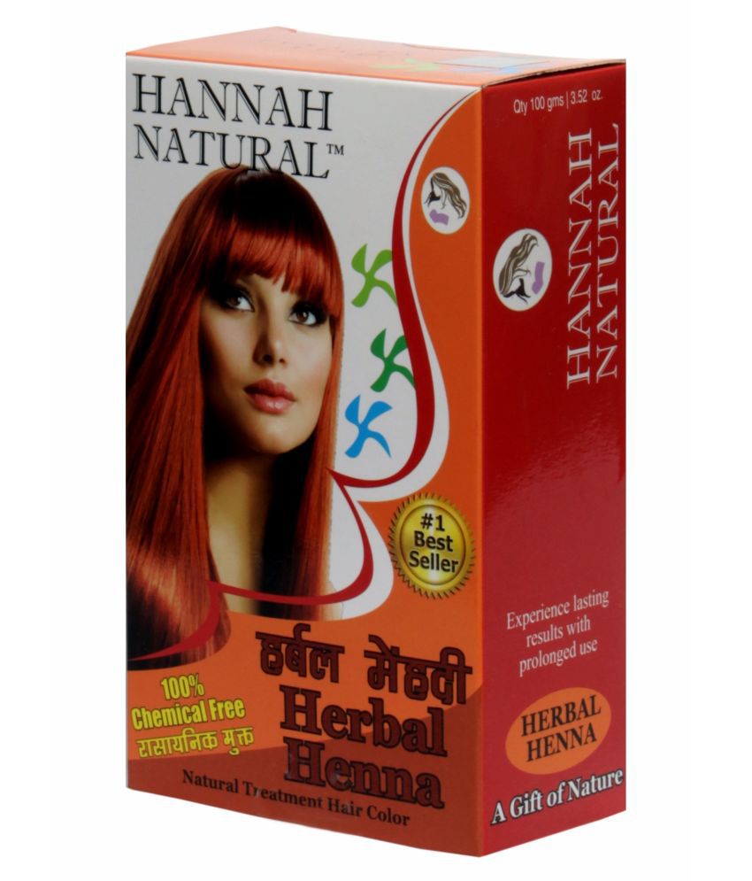 Hannah Natural Temporary Hair Color Henna Brown 100 G Buy Hannah Natural Temporary Hair Color Henna Brown 100 G At Best Prices In India Snapdeal