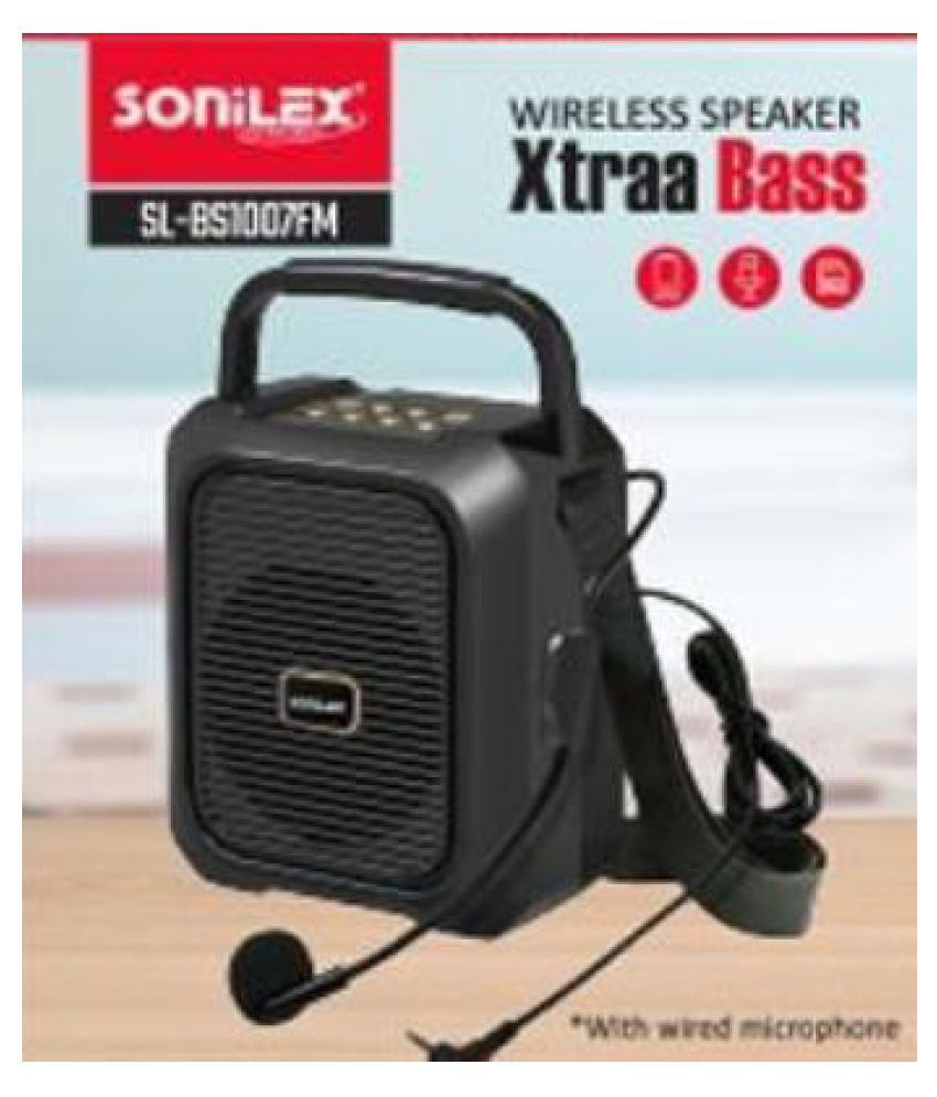 sonilex karaoke speaker