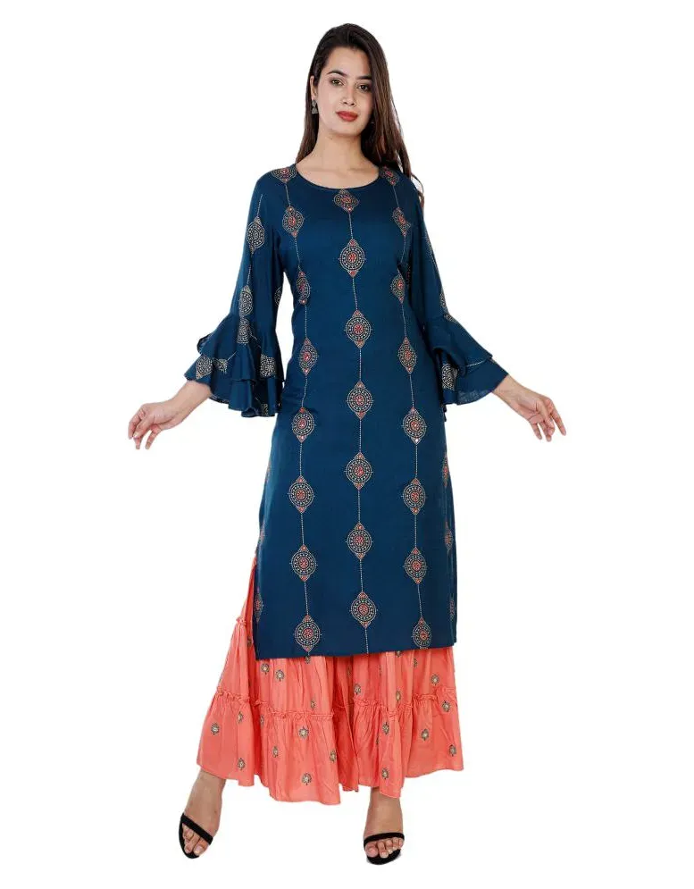 Buy Long Jacket Kurti Online In India  Etsy India