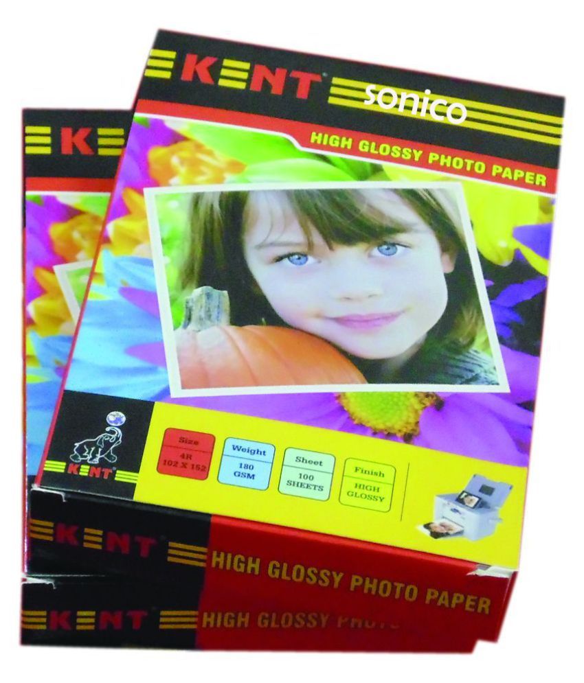 KENT PHOTO PAPER 4R(4/6): Buy Online at 