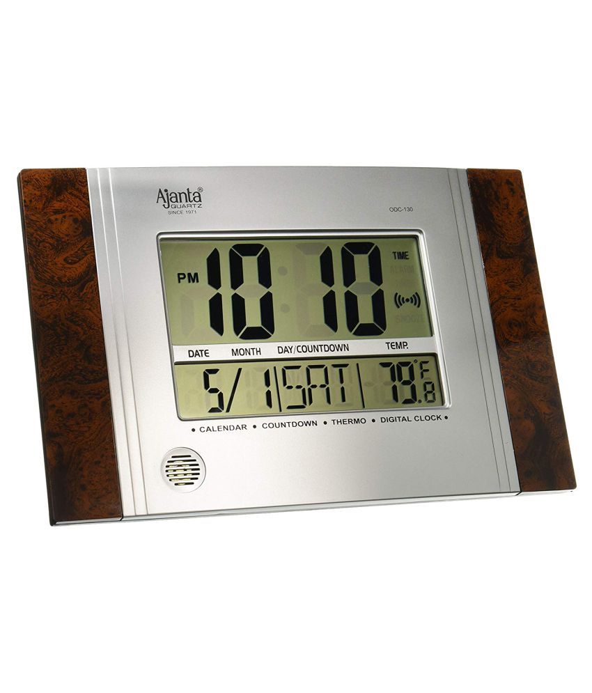 Ajanta Rectangular Digital Wall Clock ( 4 x 6 cm ) Buy Ajanta