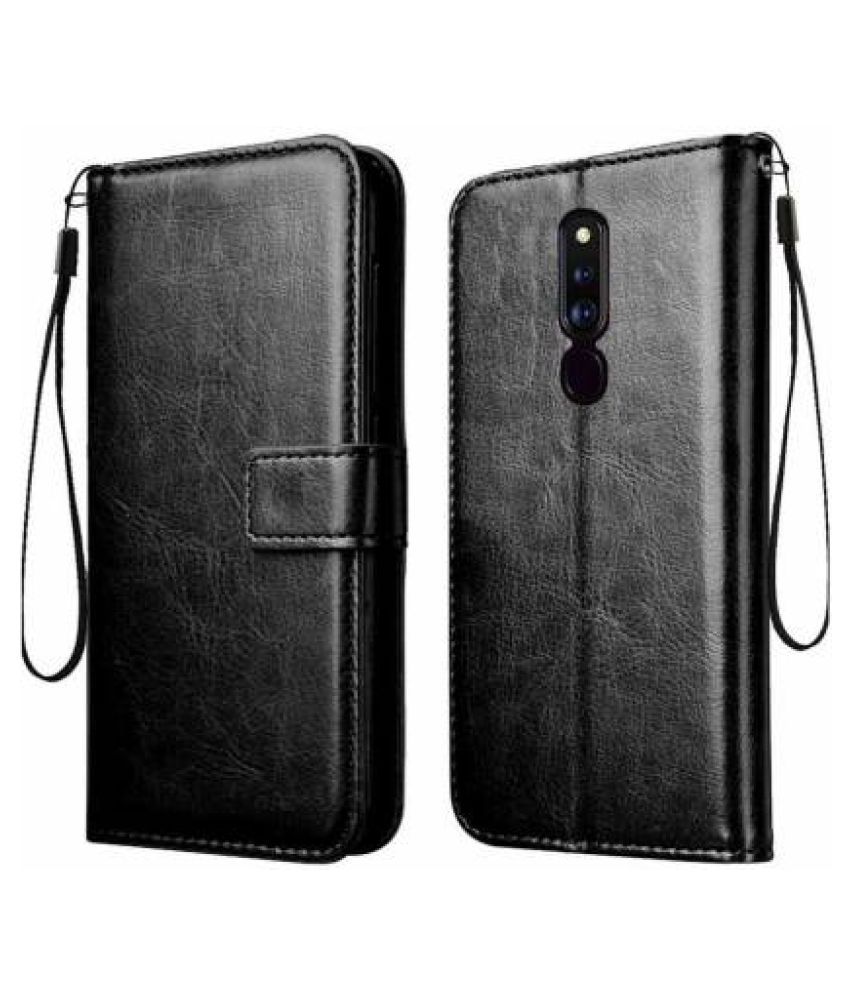 OPPO F11 Pro Flip Cover by Kam - Black - Flip Covers ...