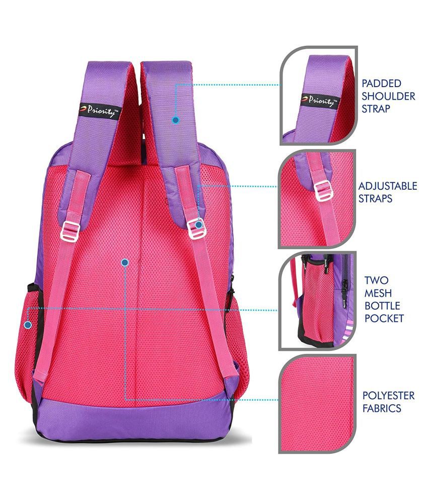 Priority Purple School Bag for Boys & Girls: Buy Online at Best Price ...