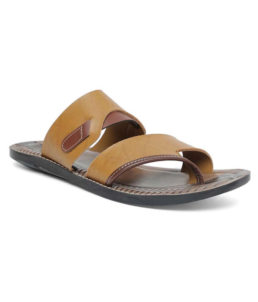 paragon men tan sandals