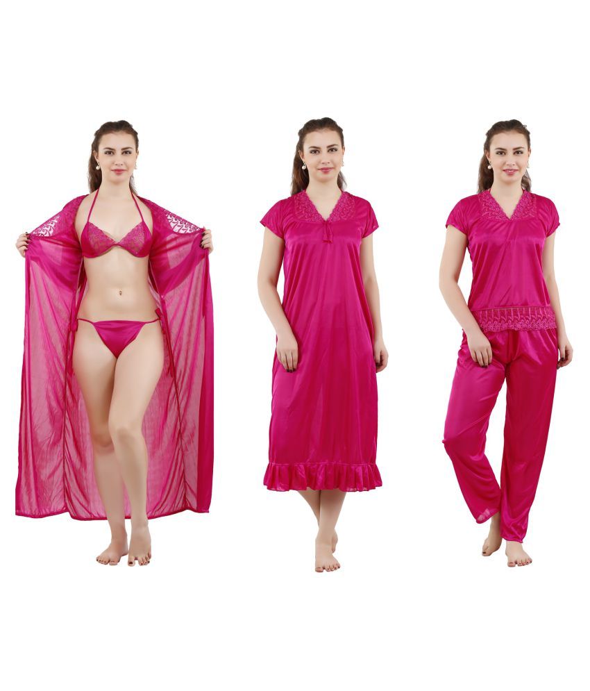 bedroom night dress for girl image