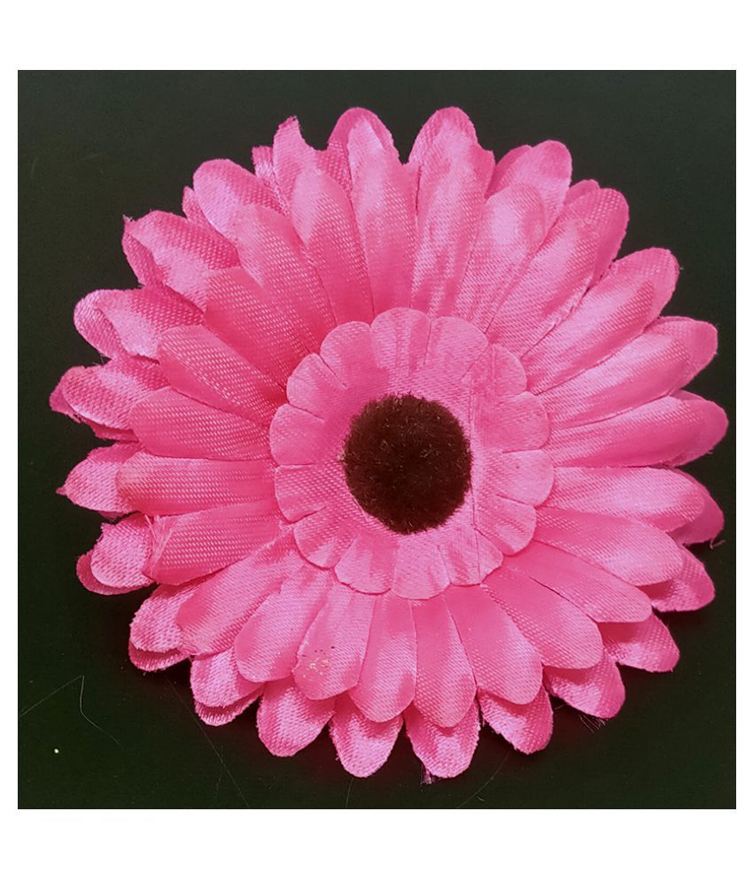 myhardware Gerbera Pink Artificial Flowers Bunch Pack of 10 Buy