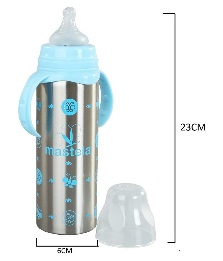 stainless-steel-feeding-bottle-300ml-with-cap-for-new-born-baby-buy