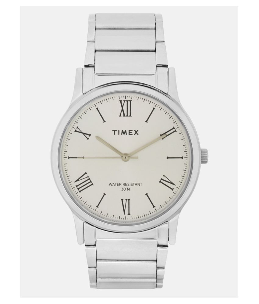Timex TW000R430 Stainless Steel Analog Men's Watch - Buy Timex TW000R430 Stainless  Steel Analog Men's Watch Online at Best Prices in India on Snapdeal