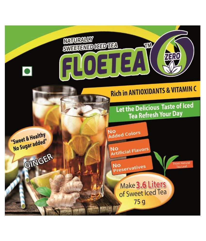 Floetea Make 3 6l Sweet Iced Tea No Sugar Carbs Healthy Iced Tea Mix 75 Gm Buy Floetea Make 3 6l Sweet Iced Tea No Sugar Carbs Healthy Iced Tea Mix 75