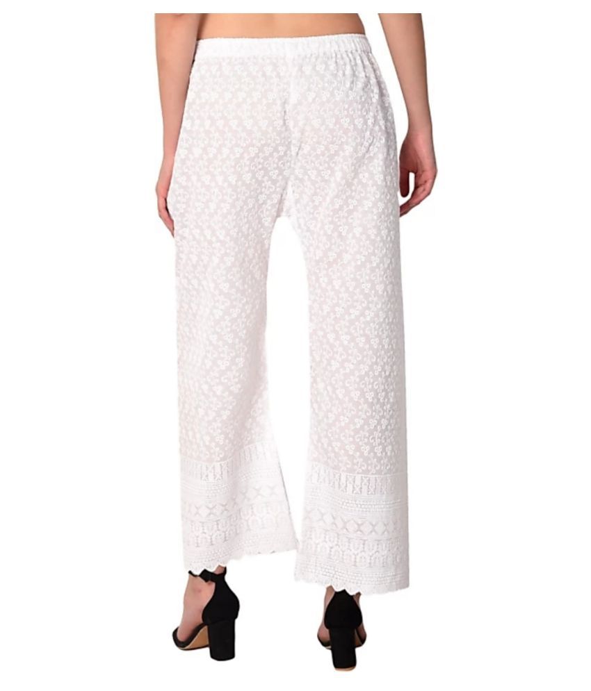 Buy Saphal Cotton Palazzos Online at Best Prices in India - Snapdeal