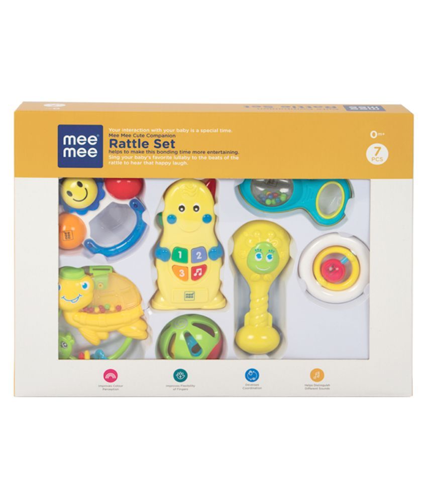 baby rattle gift set