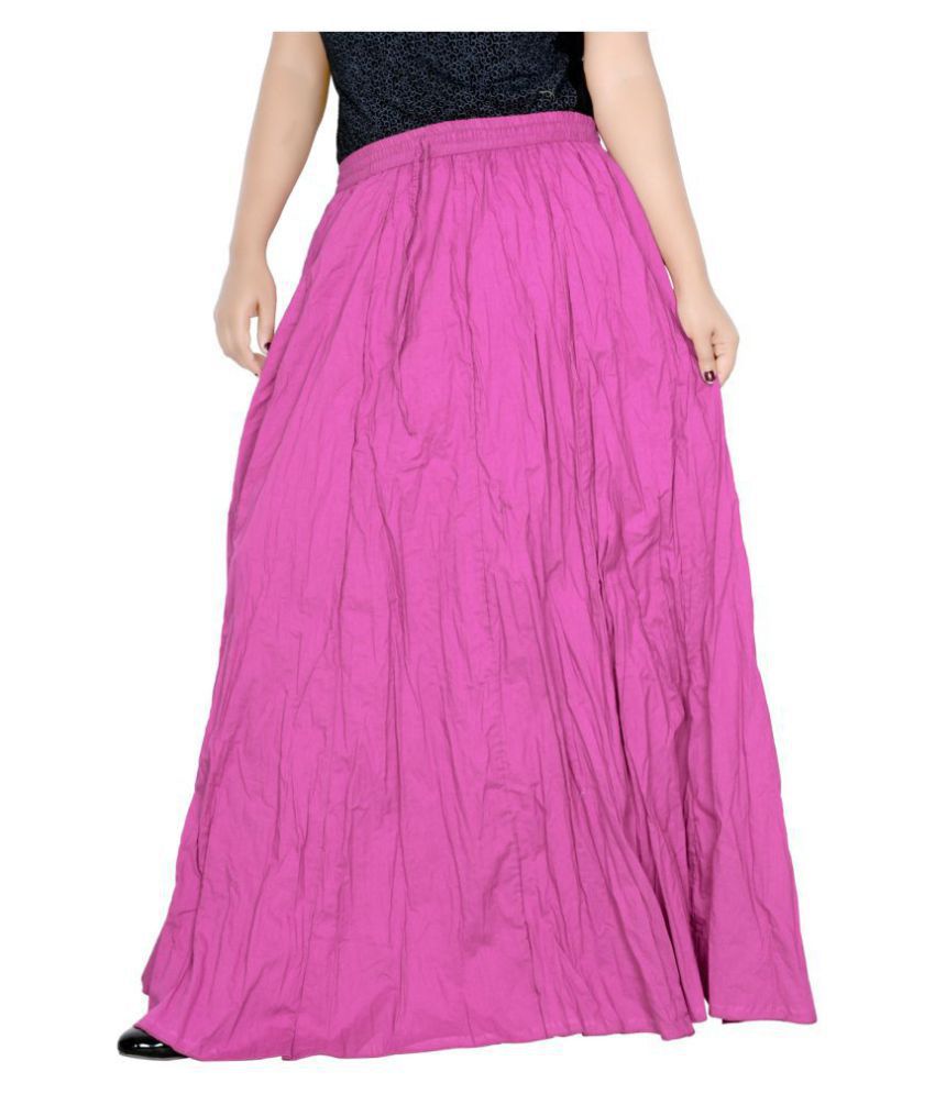     			Sttoffa Cotton Broomstick Skirt - Pink