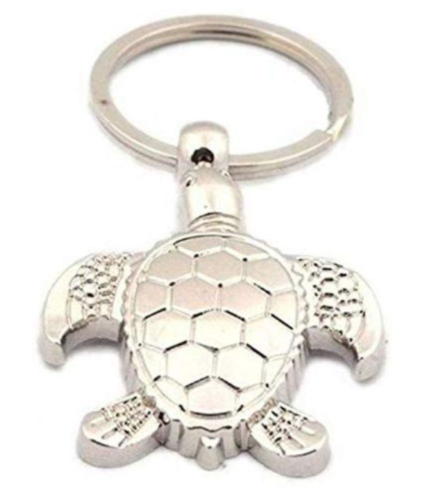     			ZYZTA Metal Tortoise Key Chain