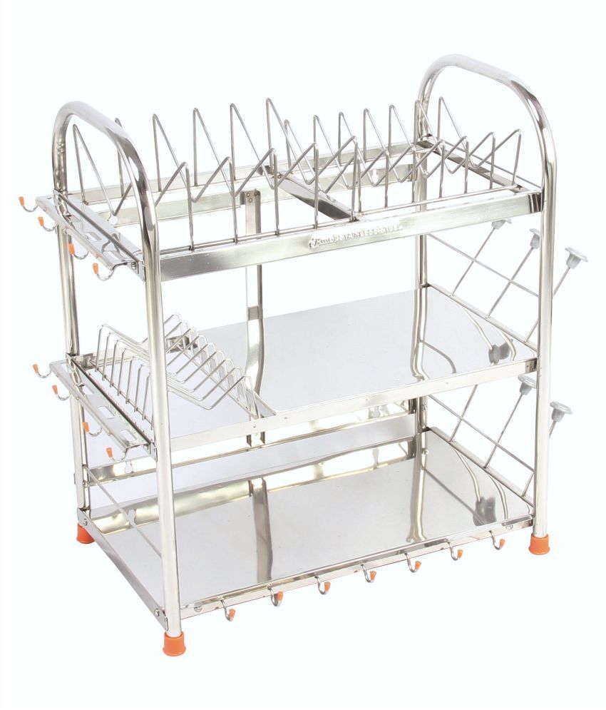 Buy Amol Stainless Steel Utensils Rack Online at Low Price in India