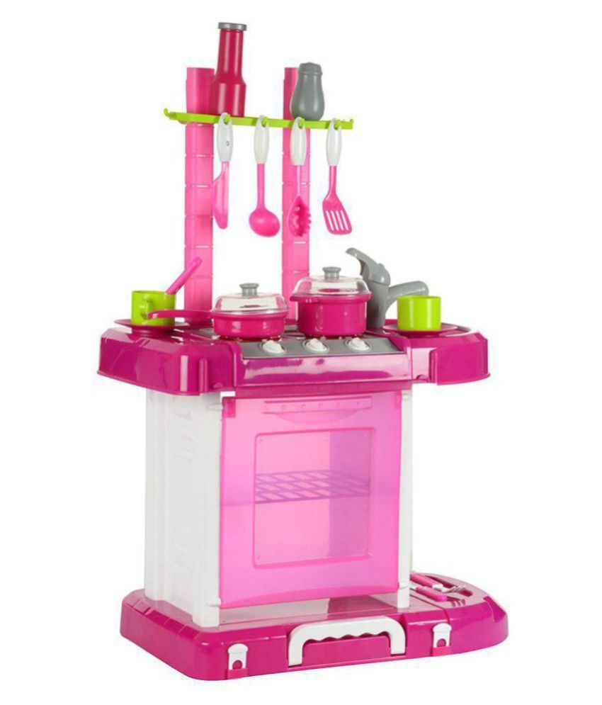 jvm luxury battery operated kitchen play set