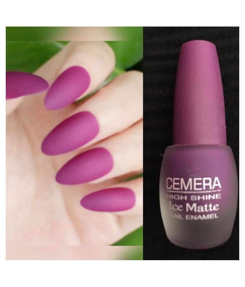 Cemera Ice Matte Nail Polish Multi Pack of 3 21 mL: Buy Cemera Ice Matte  Nail Polish Multi Pack of 3 21 mL at Best Prices in India - Snapdeal