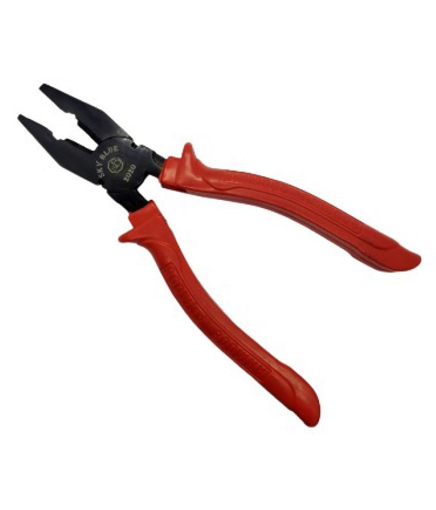     			Sky Blue Enterprises Sturdy Steel Tools Combination 8-Inch Plier Cutting Plier (Red) Pincer Plier  (Length : 16 inch)
