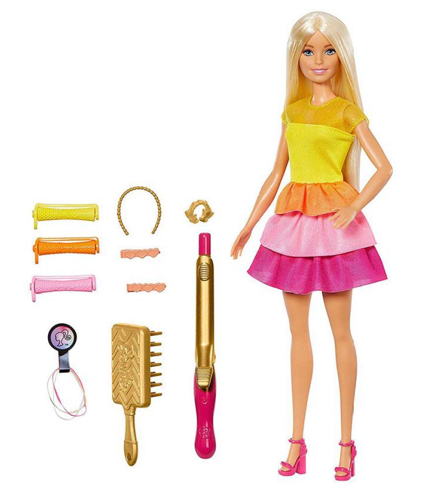 Barbie Ultimate Curls Doll and Playset - Buy Barbie Ultimate Curls Doll ...