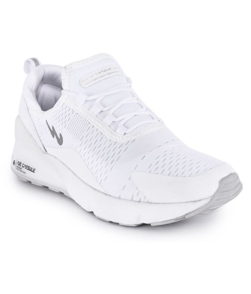 campus dragon running shoes white