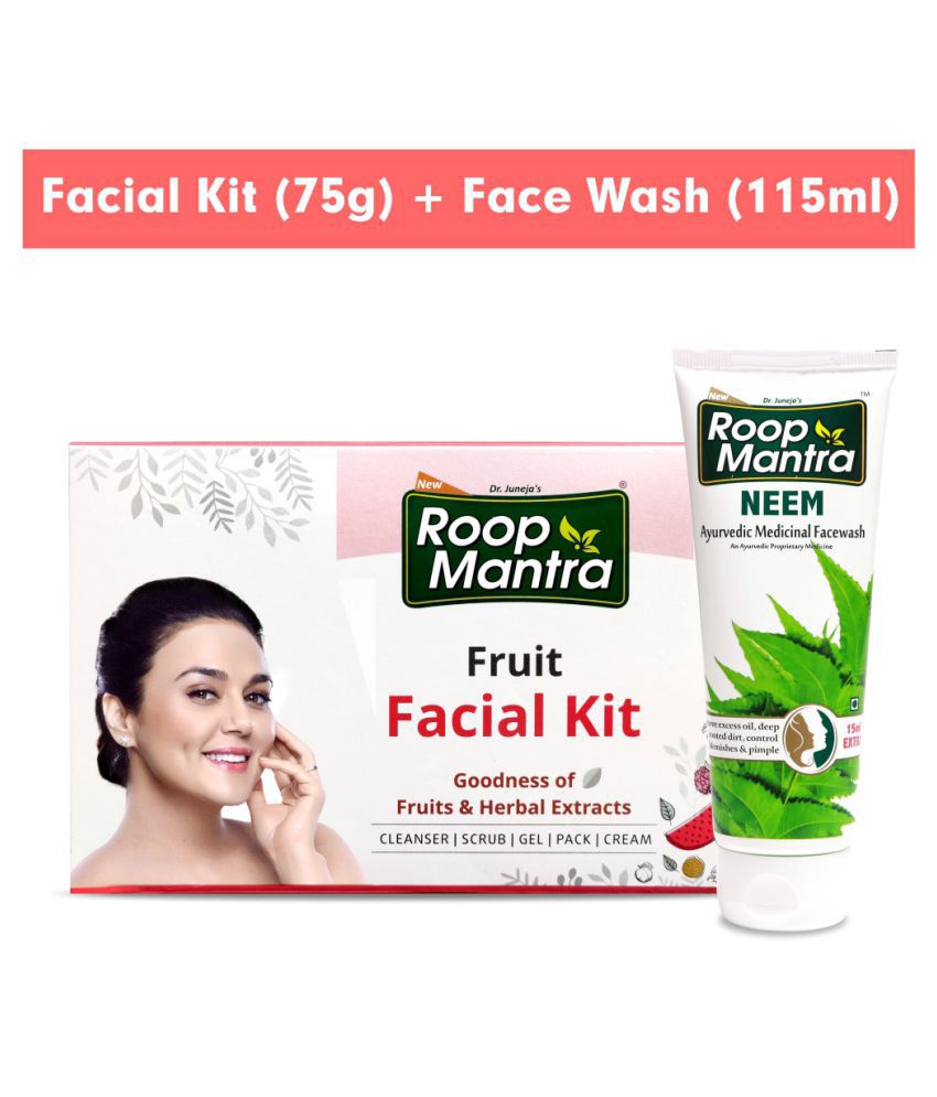     			Roop Mantra - Anti-Pollution Facial Kit For All Skin Type ( Pack of 1 )