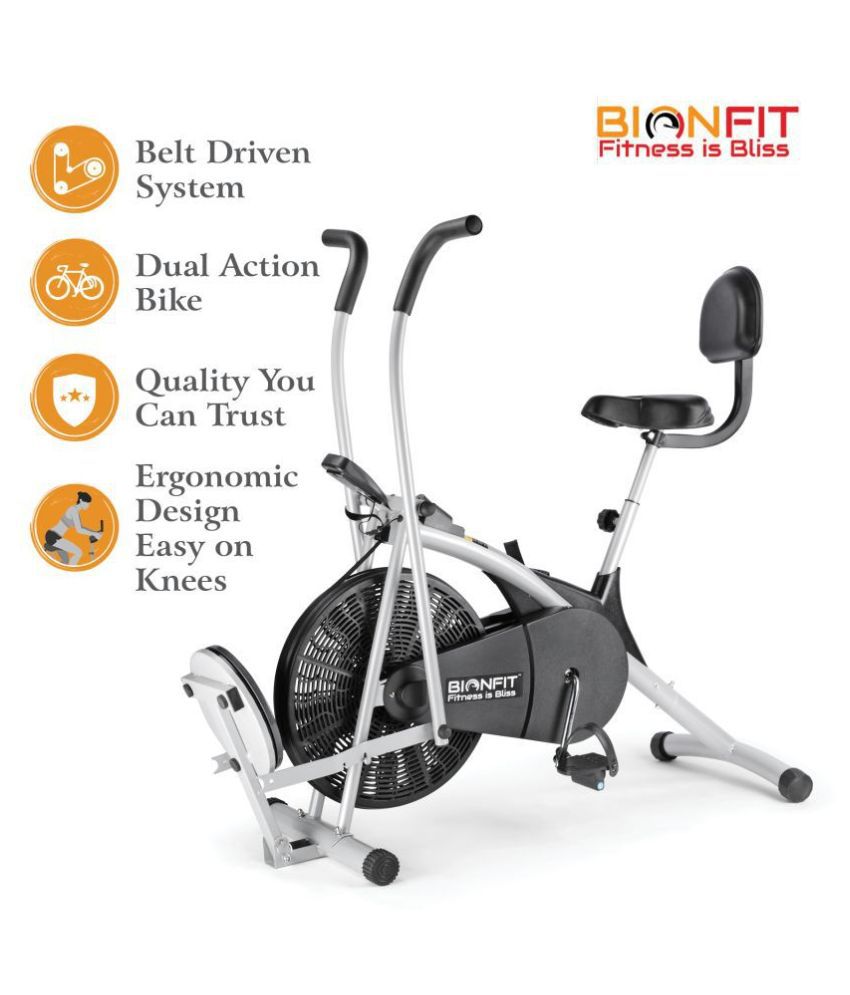 exercise bike with handles that move