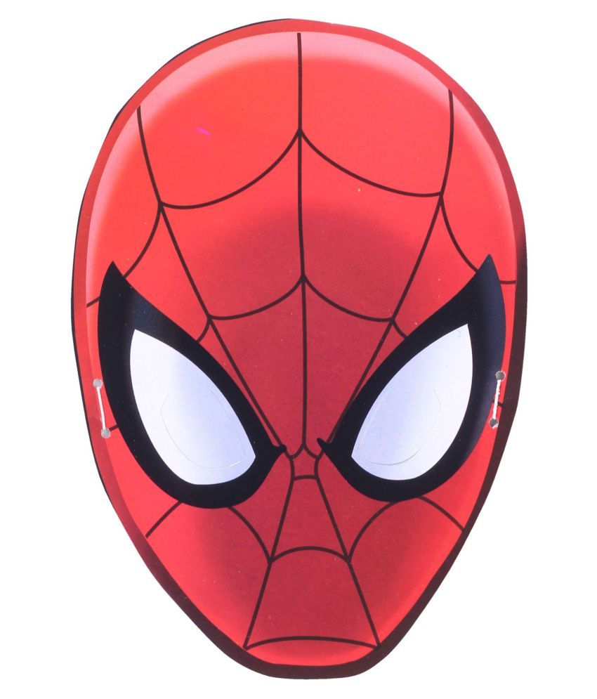 Marvel Spider Man Face Mask Pack Of 20 - Red - Buy Marvel Spider Man