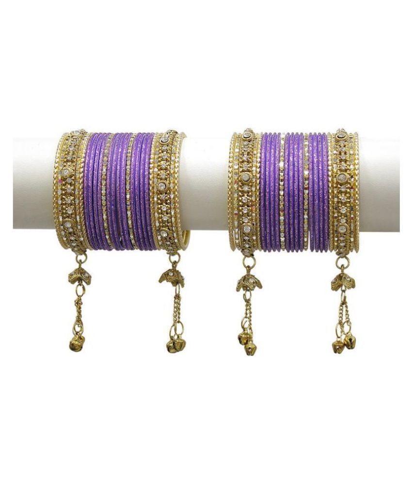 lavender color bangles