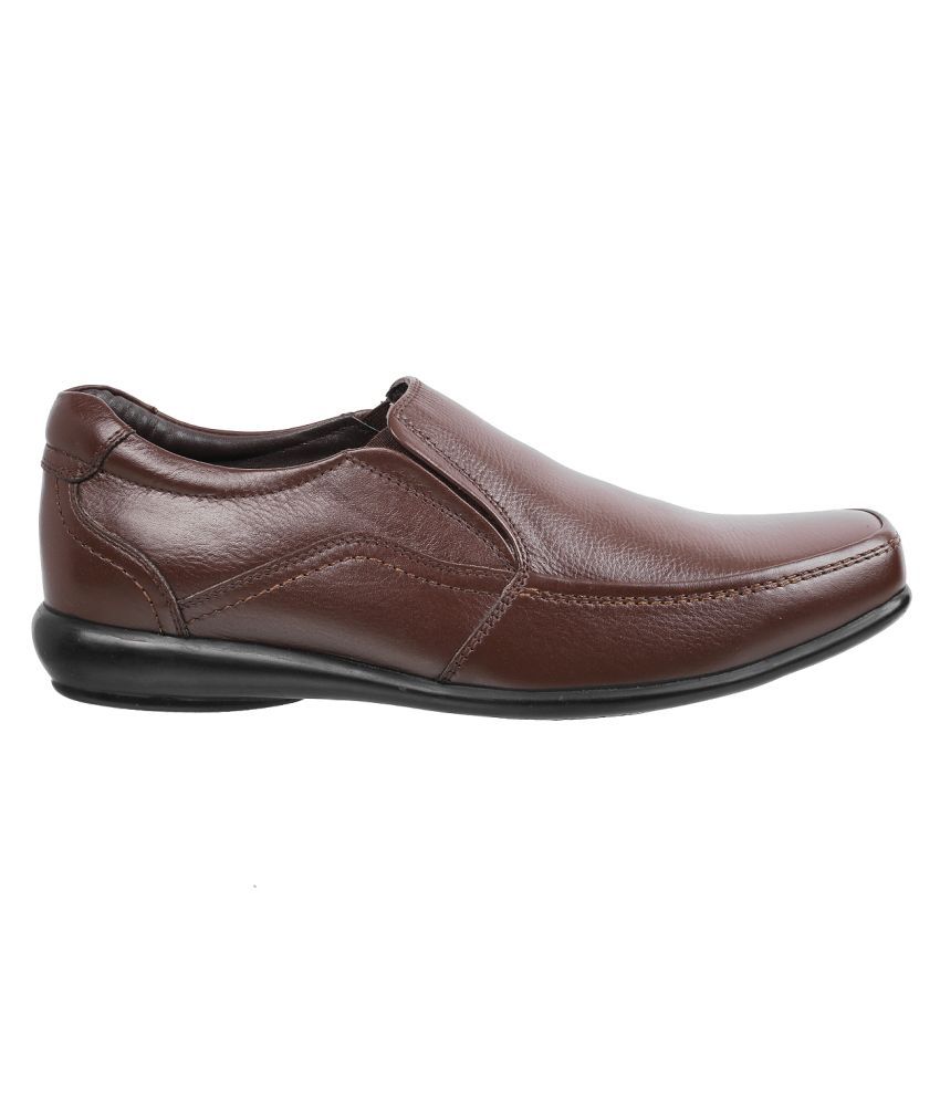 mochi brown formal shoes