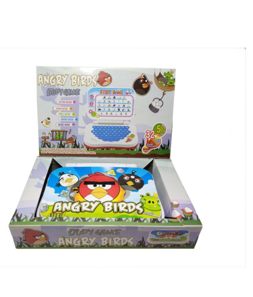 Wah Notion Angry Birds Version Learning Computer For kids Polly Pocket