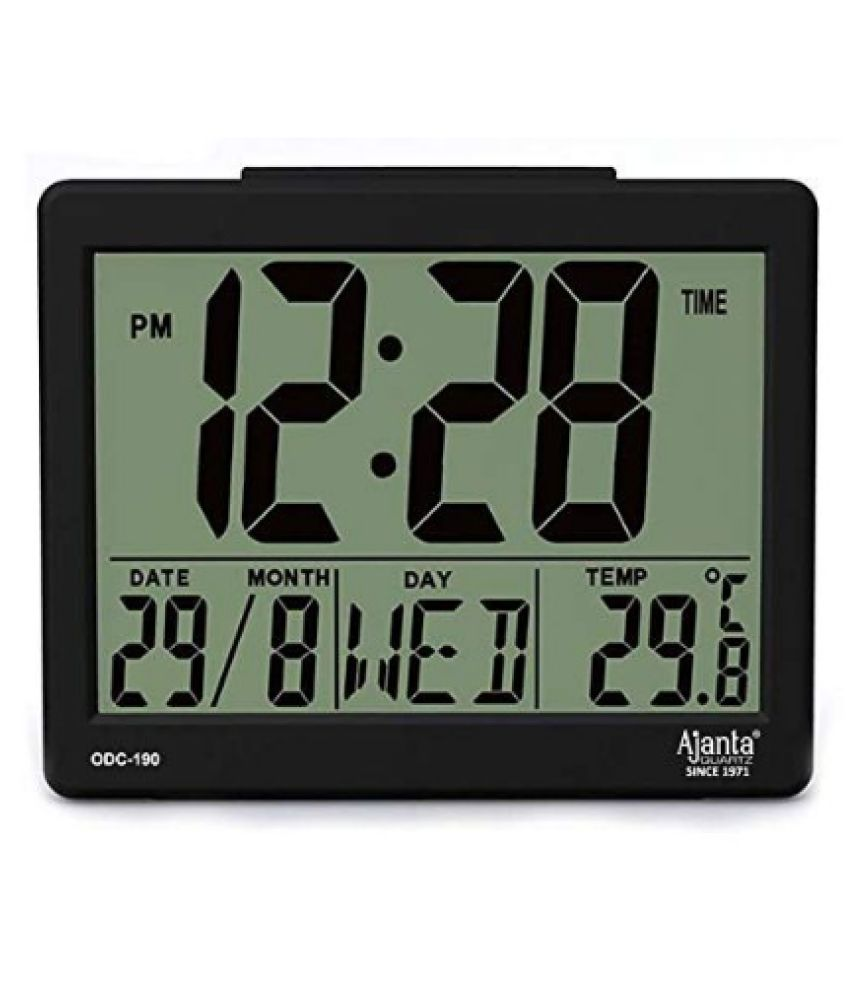 Ajanta Square Digital Wall Clock 4 X 6 Cm Buy Ajanta Square 