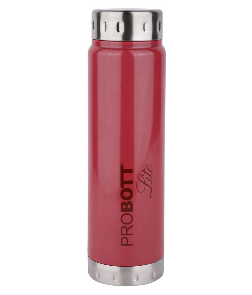     			Probott PL 1000-01 Pink 1000 mL Stainless Steel Fridge Bottle set of 1