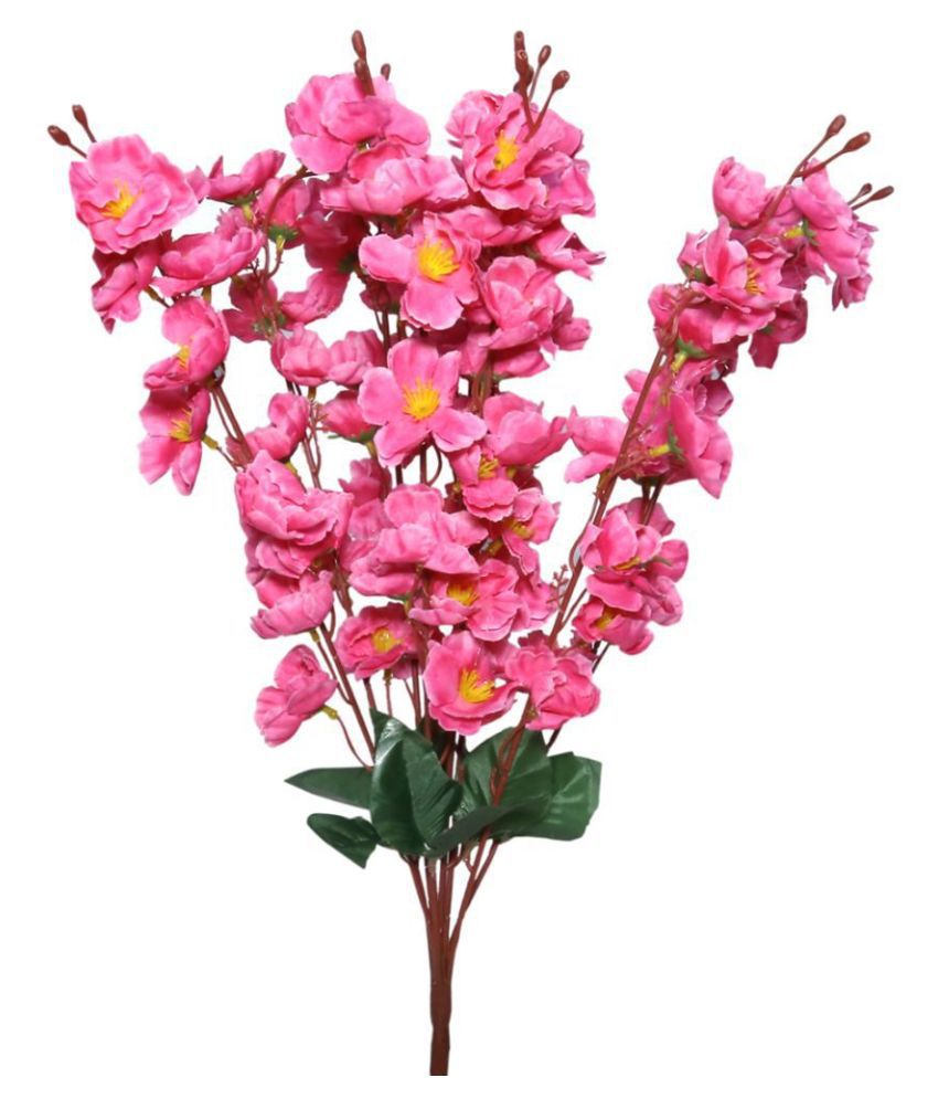 Saf Jasmine Pink Artificial Flowers Bunch Pack Of 1 Buy Saf Jasmine