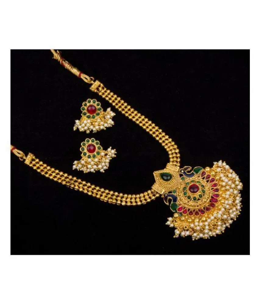 Gold plated necklace on sale snapdeal