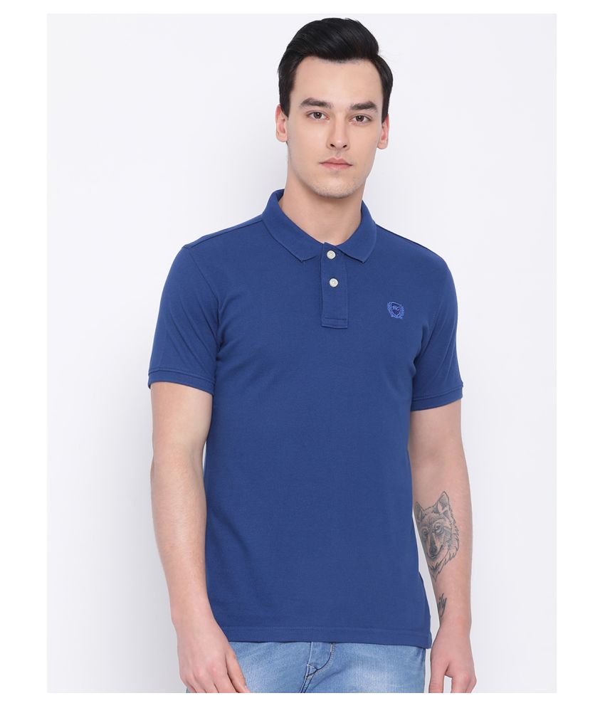 Monte Carlo Blue Plain Polo T Shirt - Buy Monte Carlo Blue Plain Polo T ...