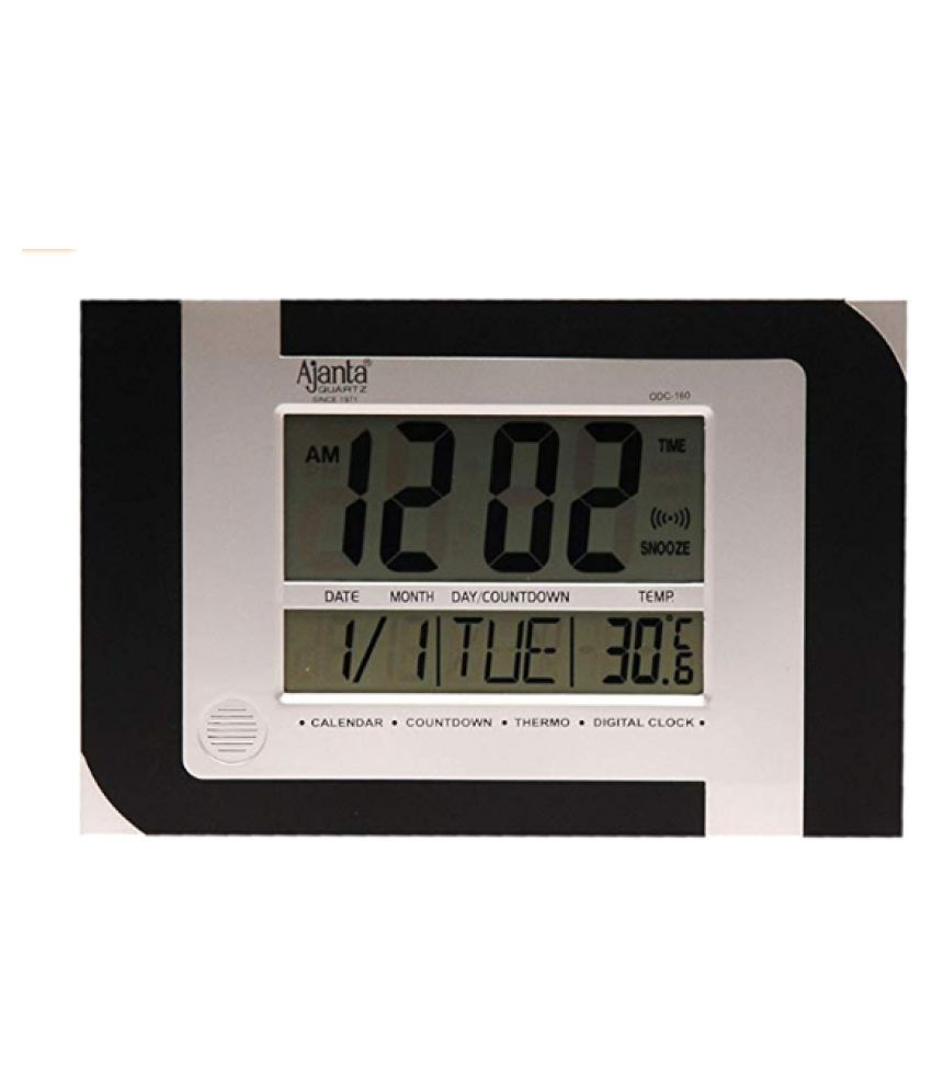 Ajanta Rectangular Digital Wall Clock ( 4 x 6 cm ) Buy Ajanta
