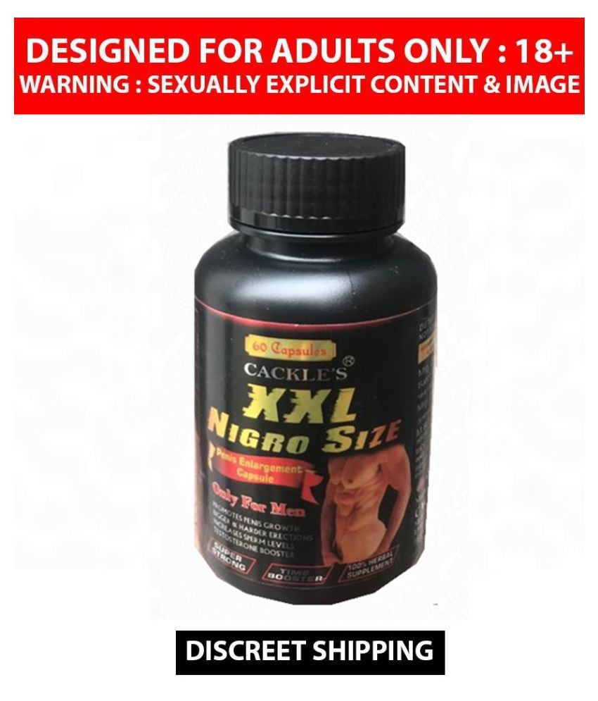     			Cackle's XXL Nigro Size Herbal Penis Enlargement Capsule 60 Caps, A Unique Product for Men