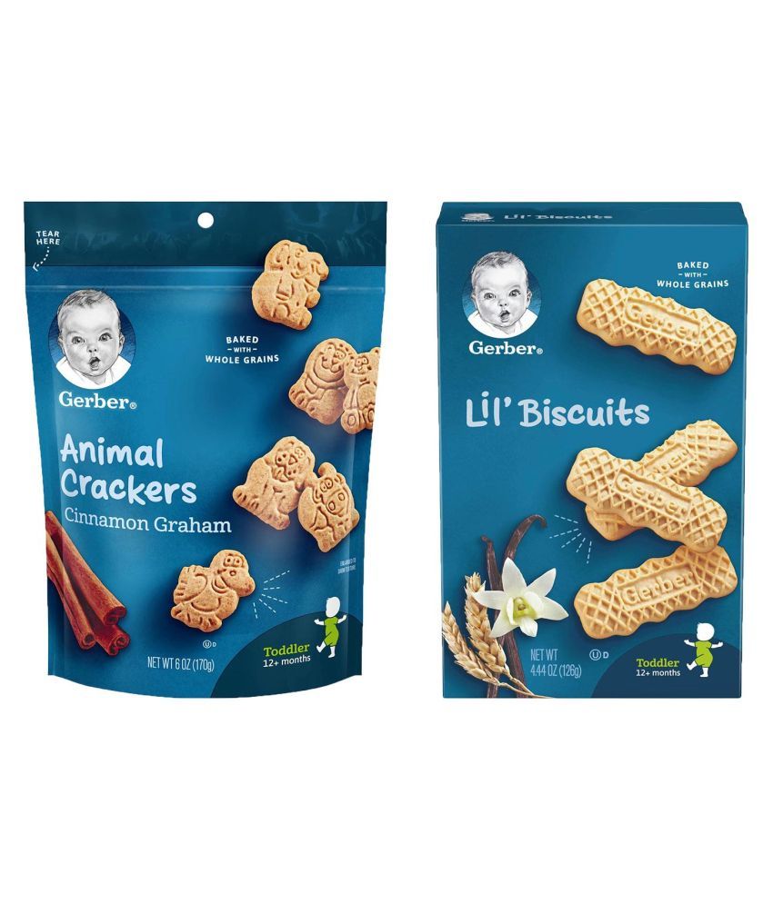 Gerber Wheat Biscuits for 6 Months + ( 170 gm ) Buy Gerber Wheat
