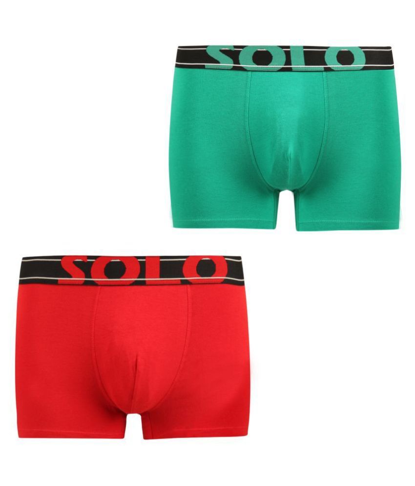     			Solo Pack of 2 Cotton Men's Briefs ( Multicolor )