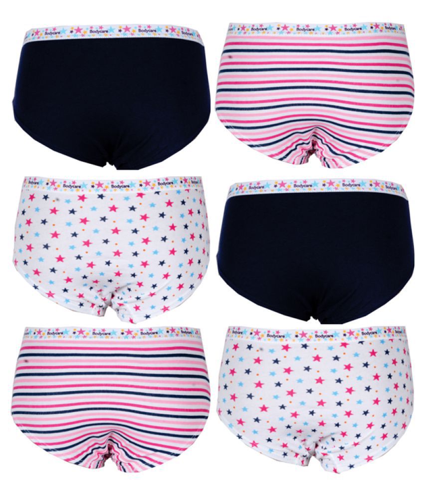Bodycare Printed Girls Panty Pack Of 6 Buy Bodycare Printed Girls Panty Pack Of 6 Online At 3920