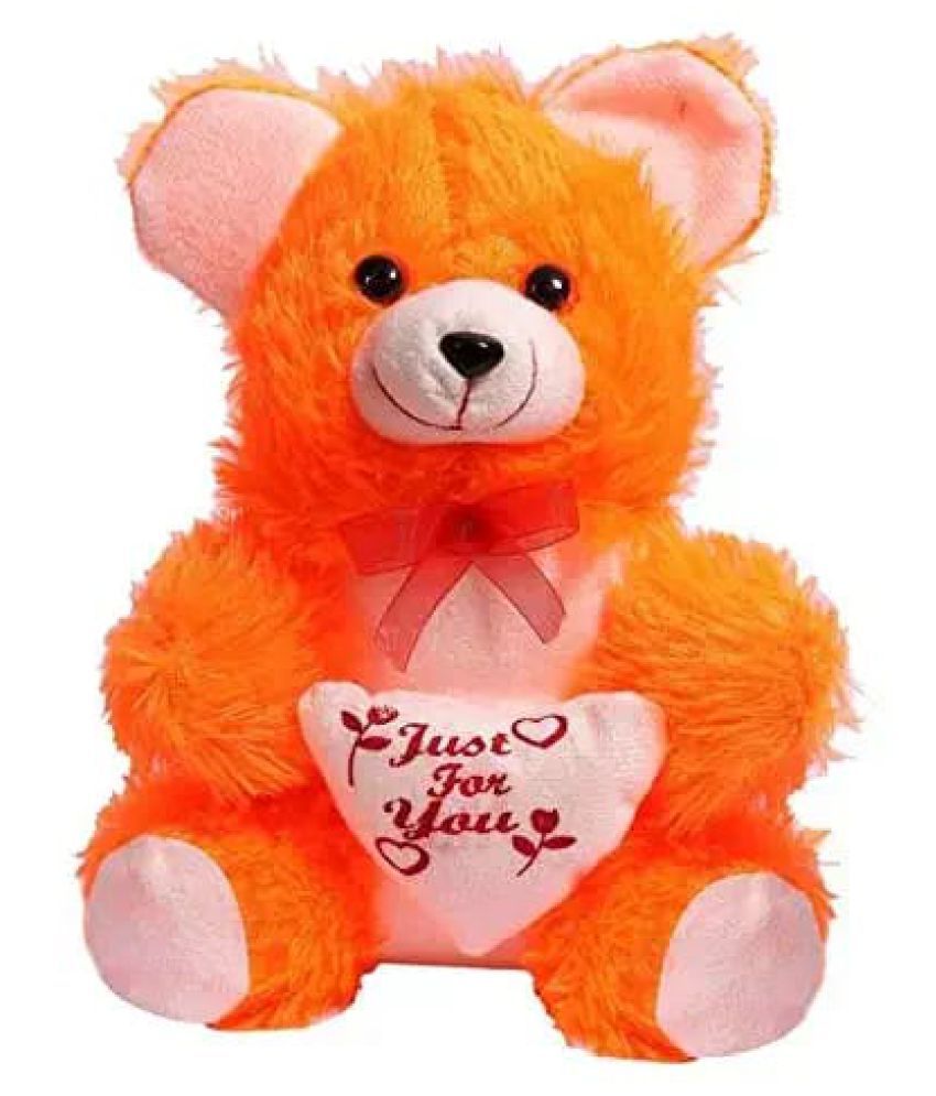 orange teddy bear