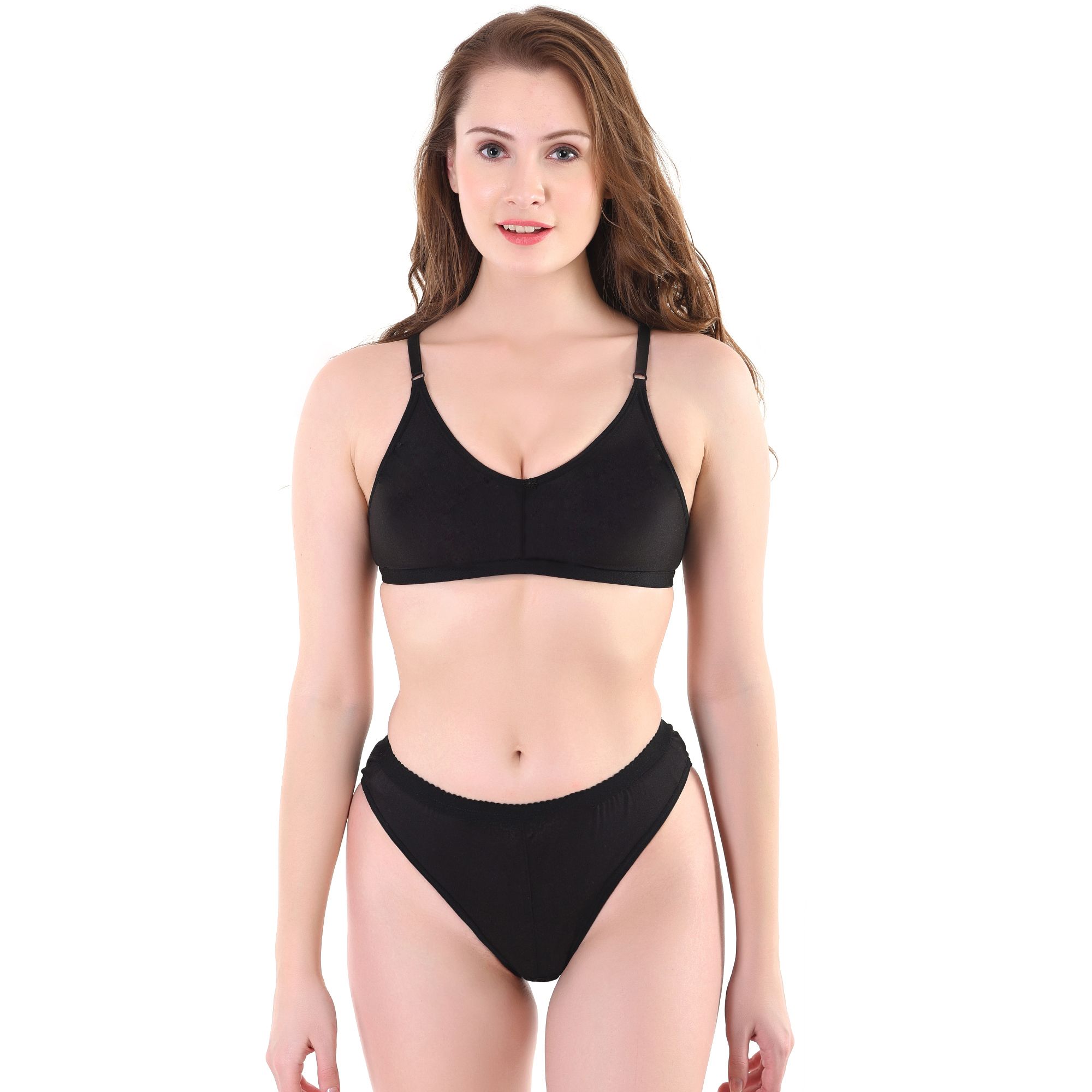     			TCG Cotton Lycra Bra and Panty Set