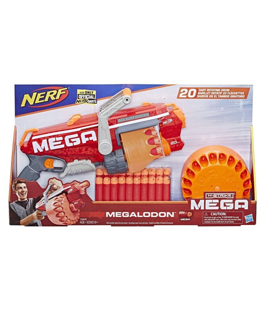 Hasbro Megalodon N-Strike Mega Toy Blaster with Whistler for sale online 