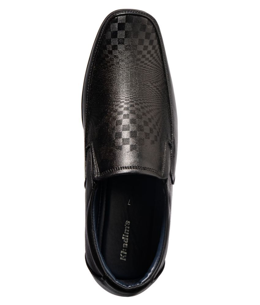 khadims leather formal shoes