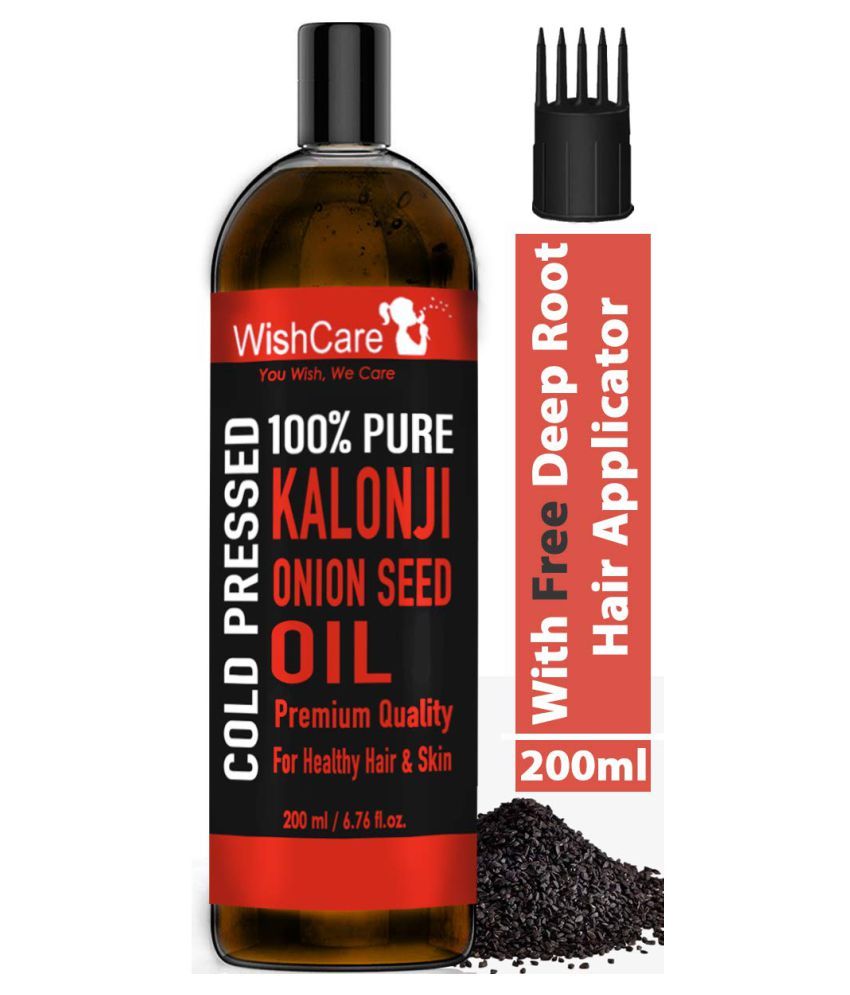 WishCare Natural Kalonji & Sweet Almond Carrier Oil 400 mL Buy