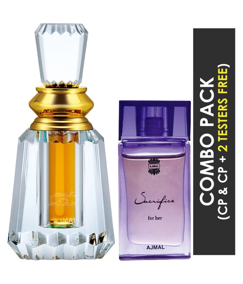 Ajmal Oudh Mukhallat Concentrated Perfume Oil Oriental Oudhy free