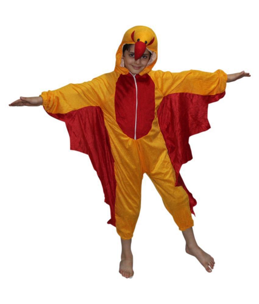     			Kaku Fancy Dresses Macaw Bird Costume For Kids School Annual function/Theme Party/Competition/Stage Shows Dress
