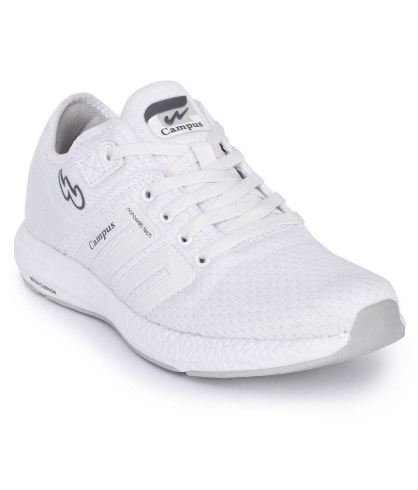 campus white casual shoes